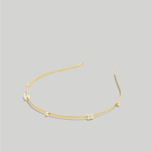 skinny pearl headband